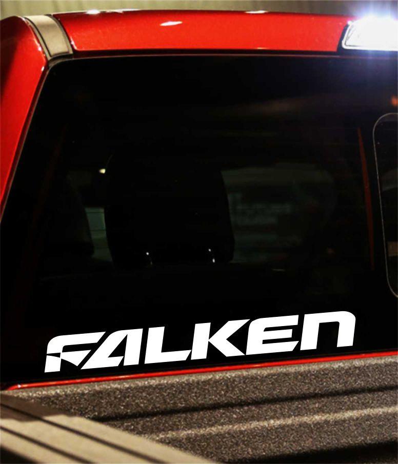 Falken Tire decal performance decal sticker