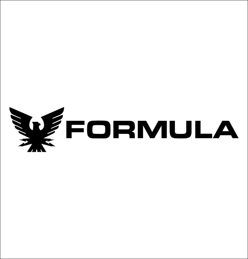 Formula Boats decal, sticker, hunting fishing decal, car sticker