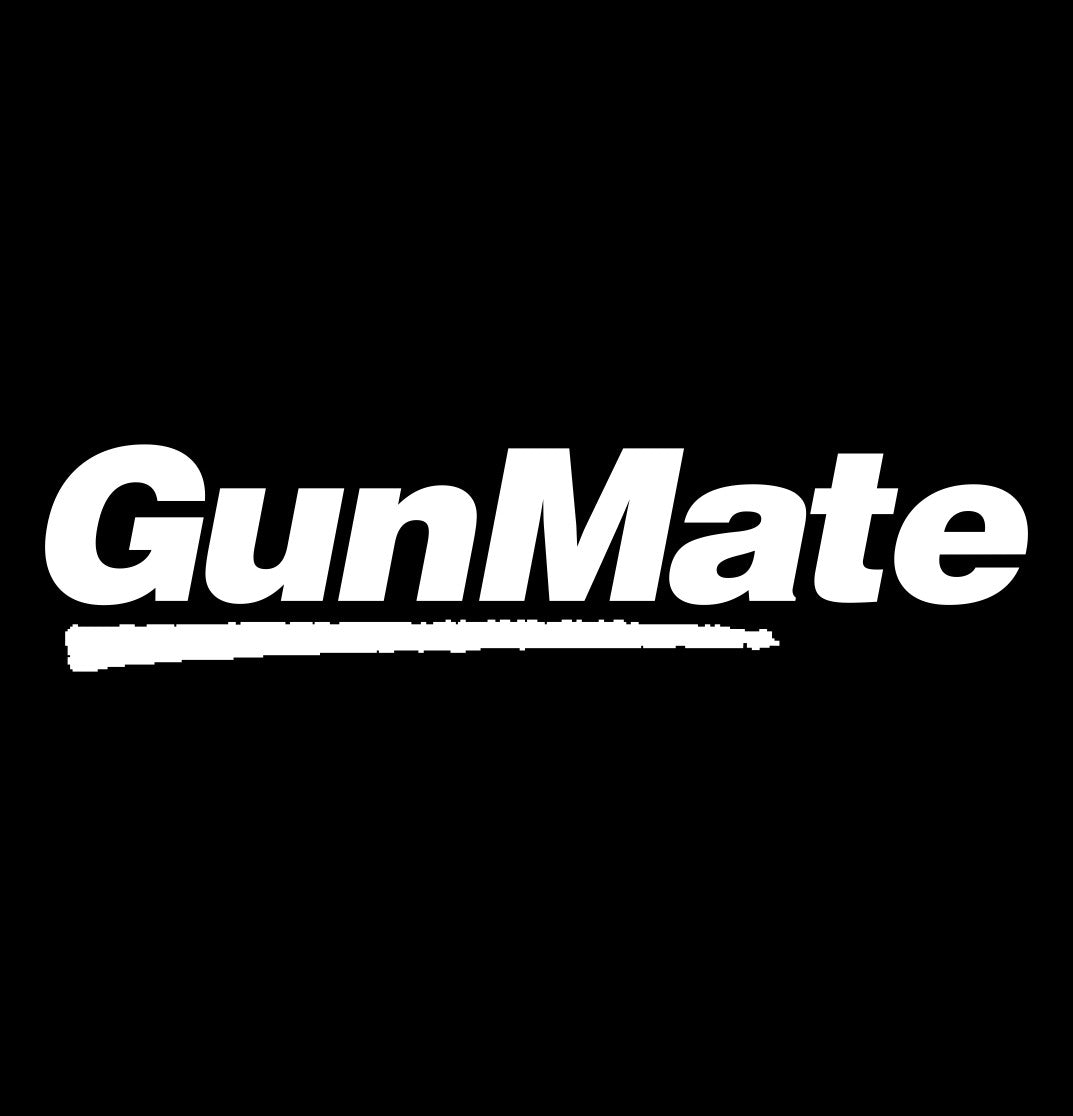 GunMate decal, sticker, hunting fishing decal, car sticker