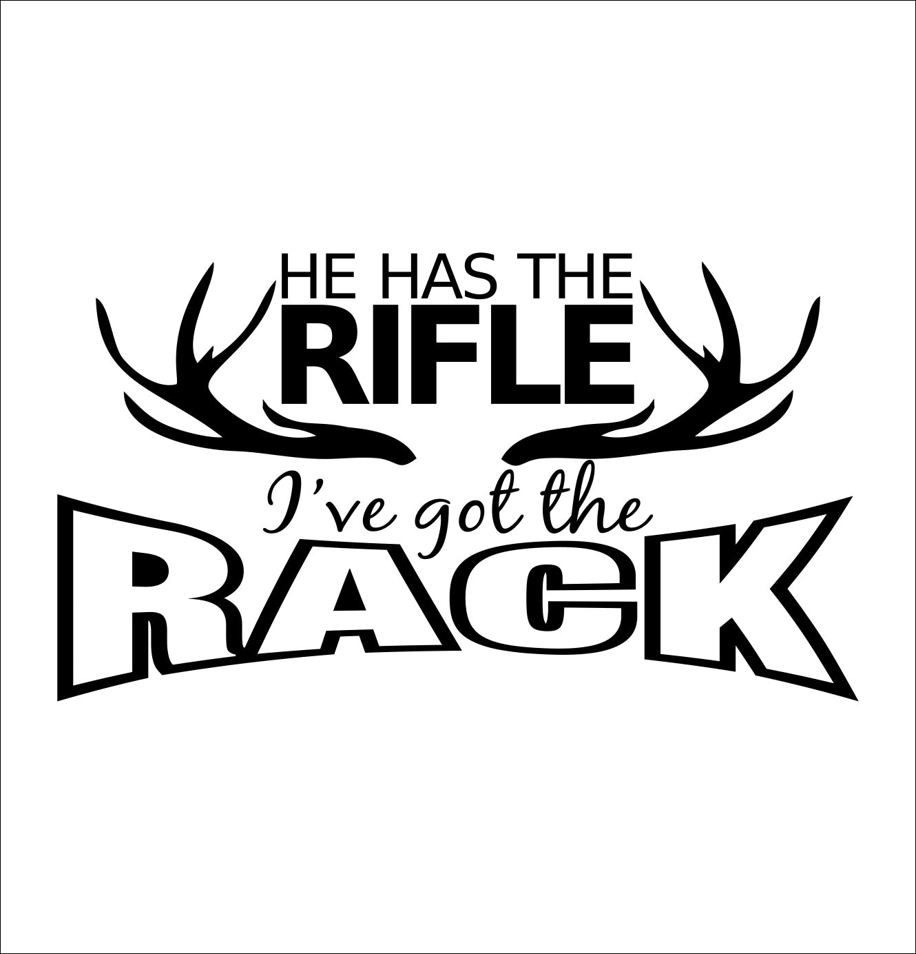 hunting decal, car decal, sticker