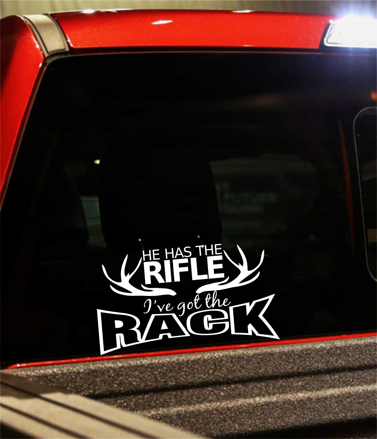 hunting decal, car decal, sticker