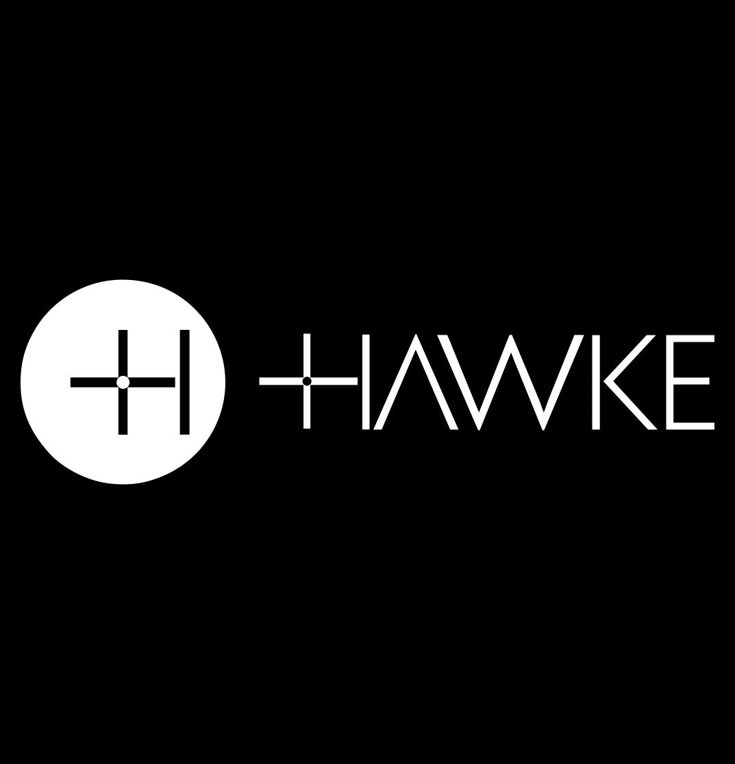 Hawke Optics decal, sticker, hunting fishing decal, car sticker