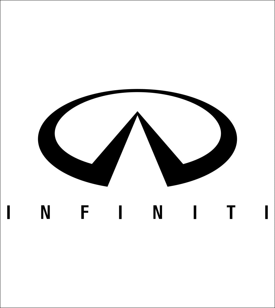 Infiniti decal, sticker, car decal