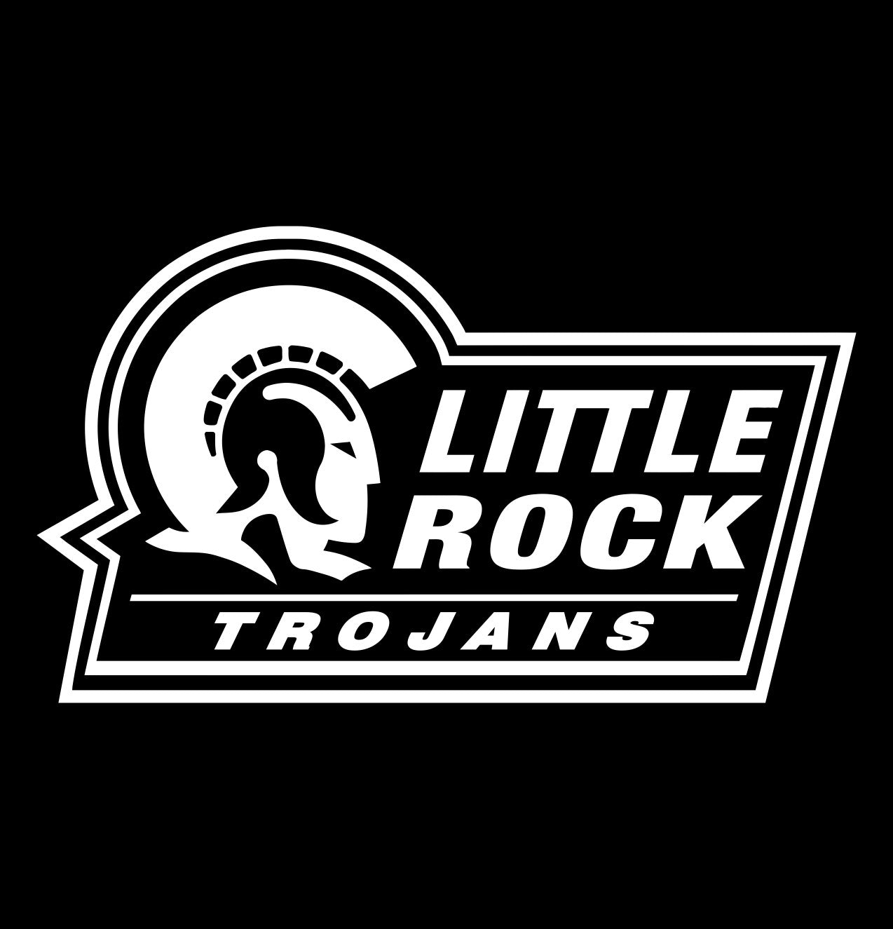 Little Rock Trojans decal