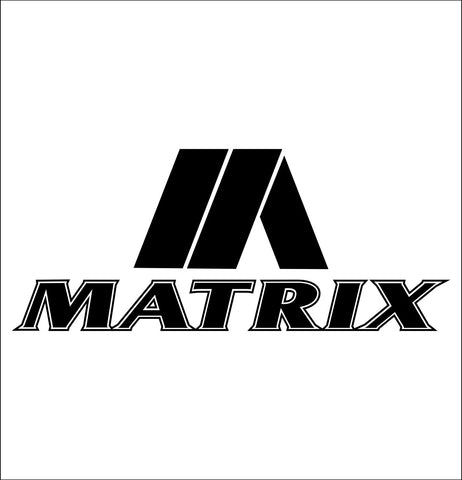 Matrix Shafts decal, golf decal, car decal sticker