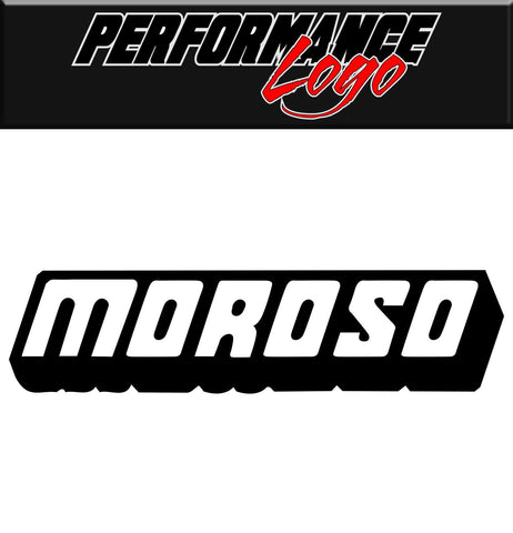 Moroso decal, performance decal, sticker