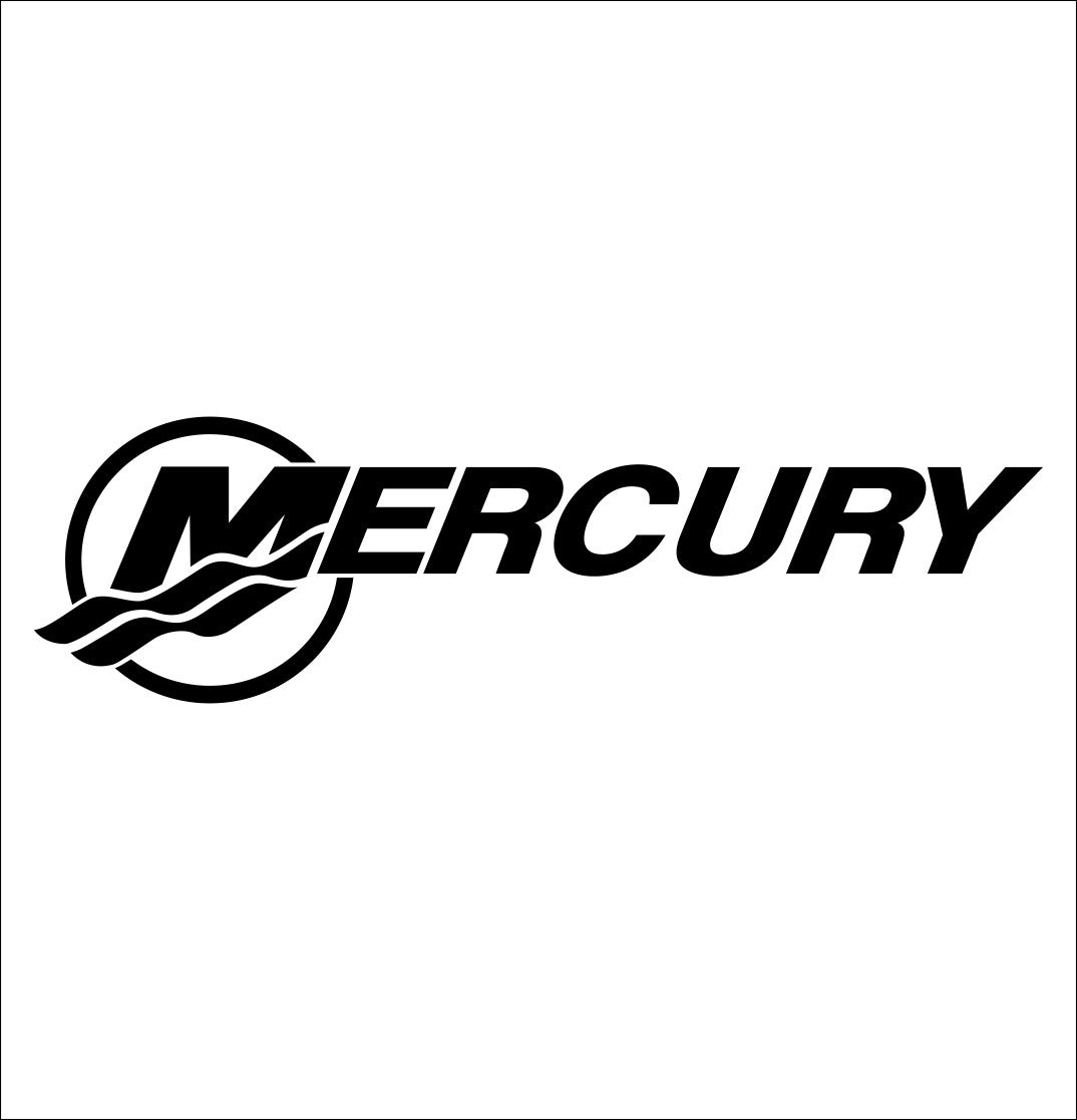 Mercury Marine decal, sticker, hunting fishing decal, car sticker b