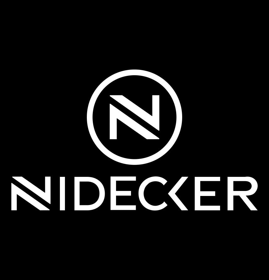 Nidecker decal, sticker, ski snowboard decal
