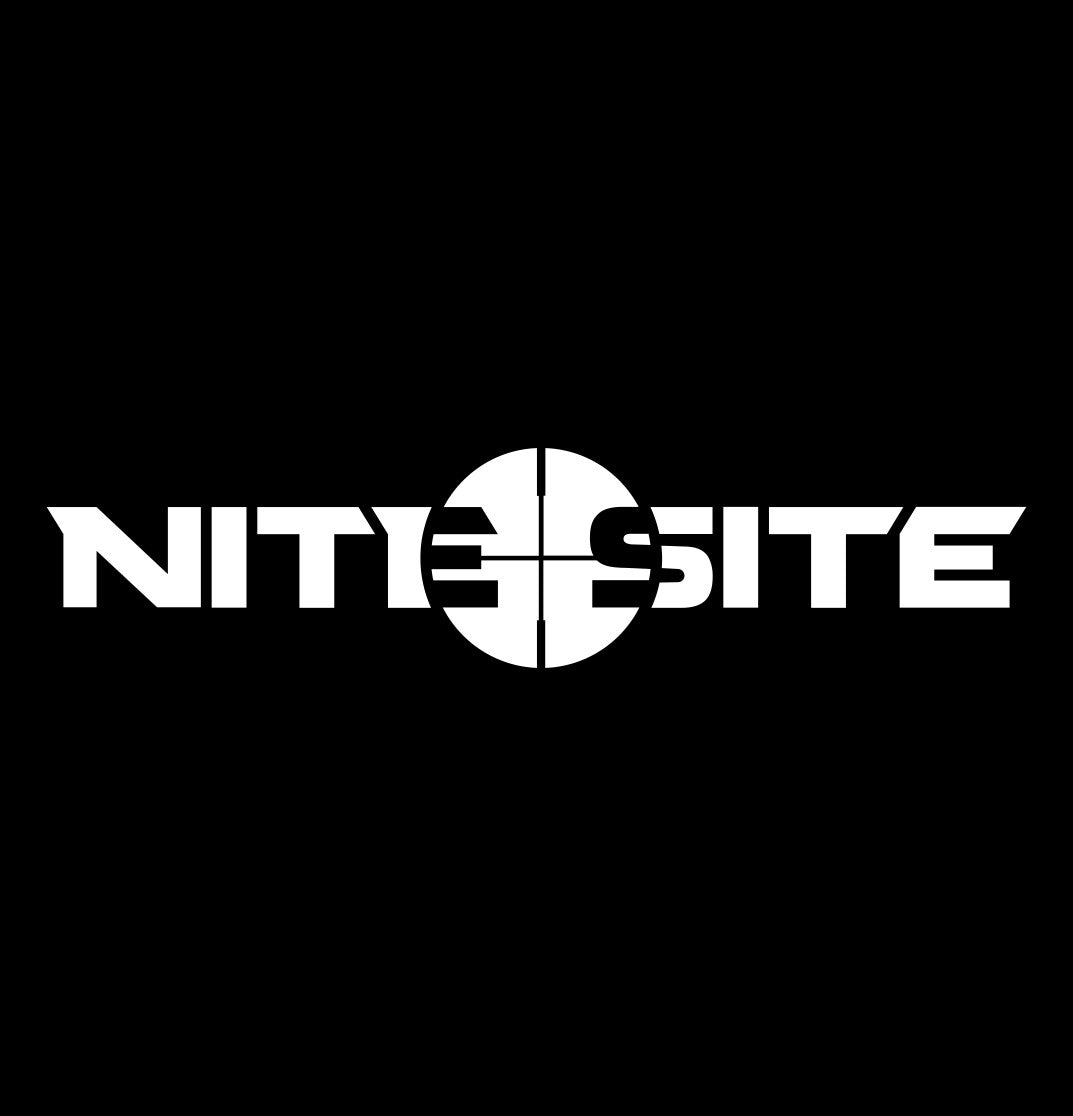 Nite Site decal, sticker, hunting fishing decal, car sticker