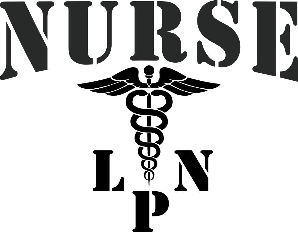 Nurse lpn nurse decal - North 49 Decals