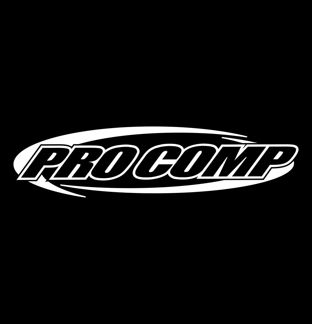 Pro comp decal, car decal, sticker