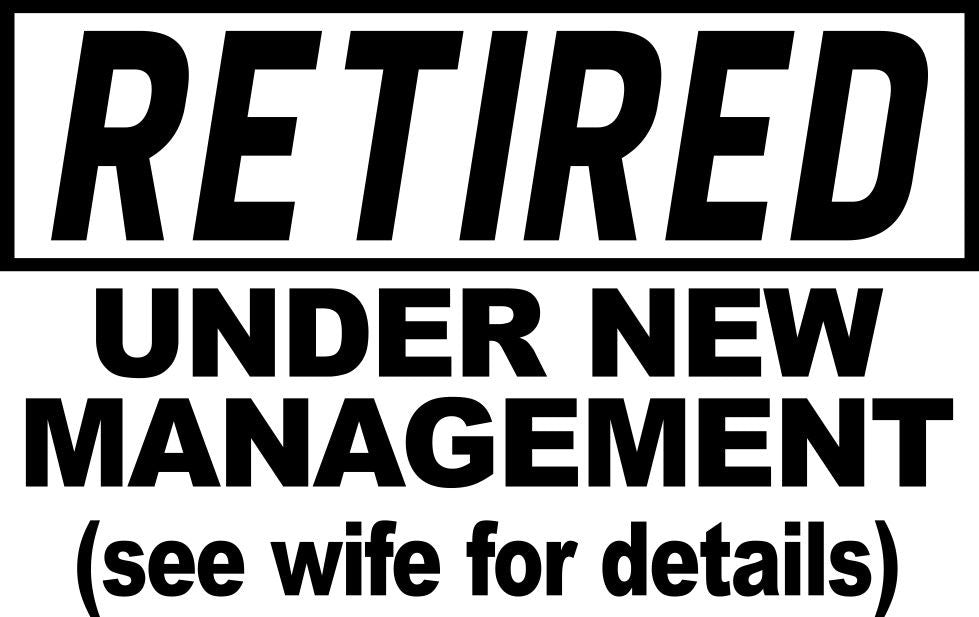 Retirement decal 5 - North 49 Decals