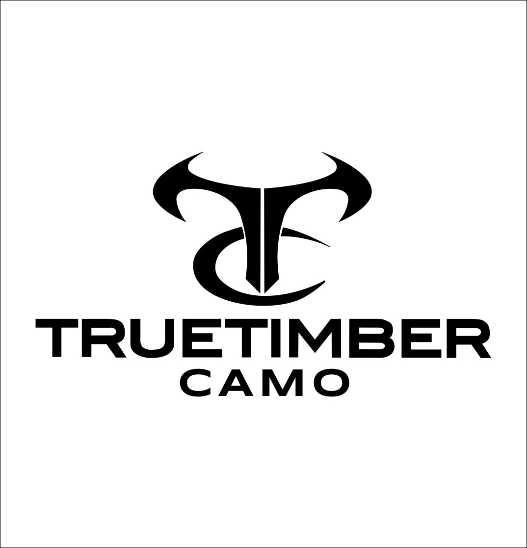 truetimber decal, car decal sticker