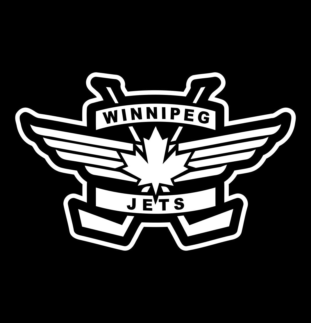 Winnipeg Jets decal, sticker, nhl decal