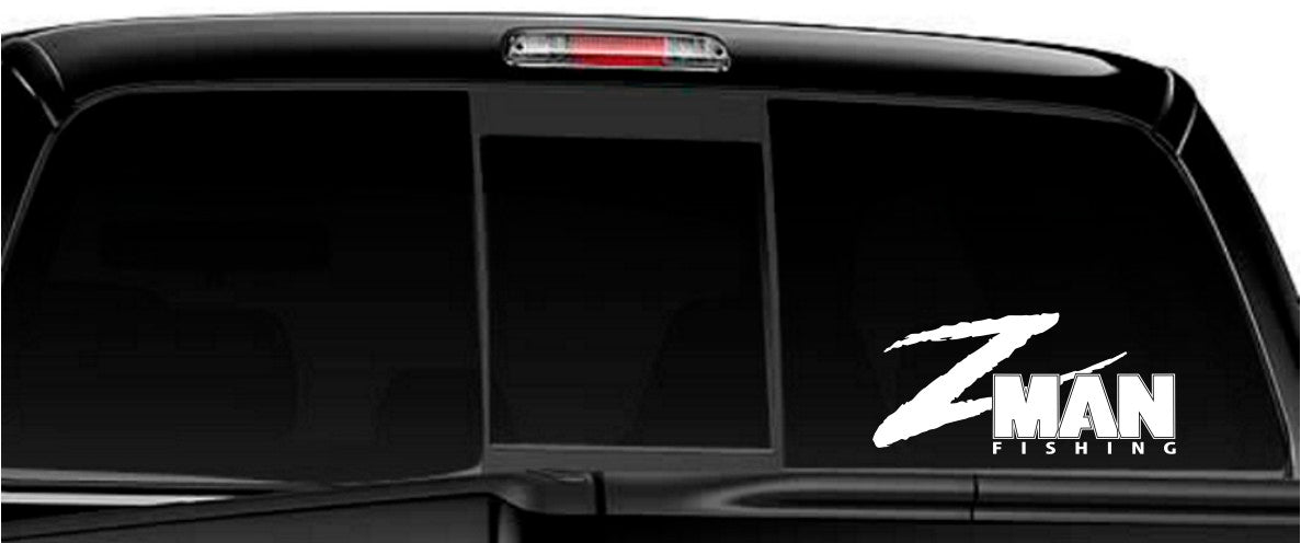 Z Man Fishing decal, sticker, hunting fishing decal