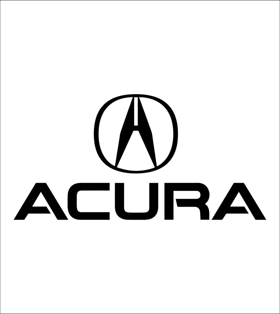 Acura decal, sticker, car decal