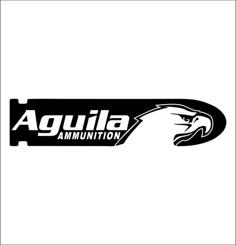 Aguila Ammunition firearm decal, car decal sticker