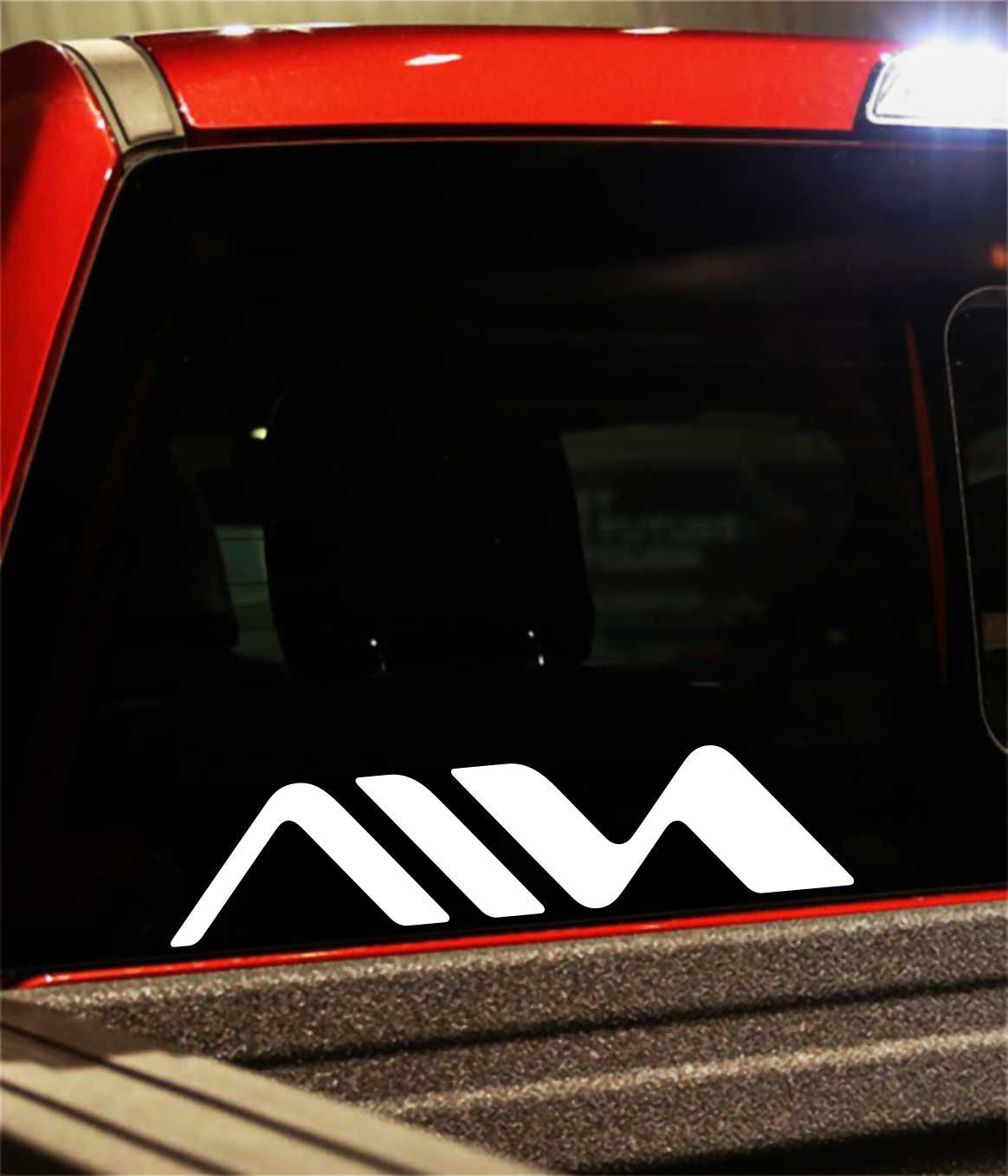 Aiwa decal, sticker, racing decal