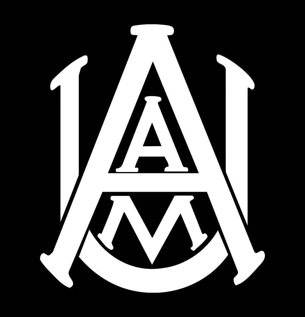 Alabama A&M Bulldogs decal, car decal sticker, college football