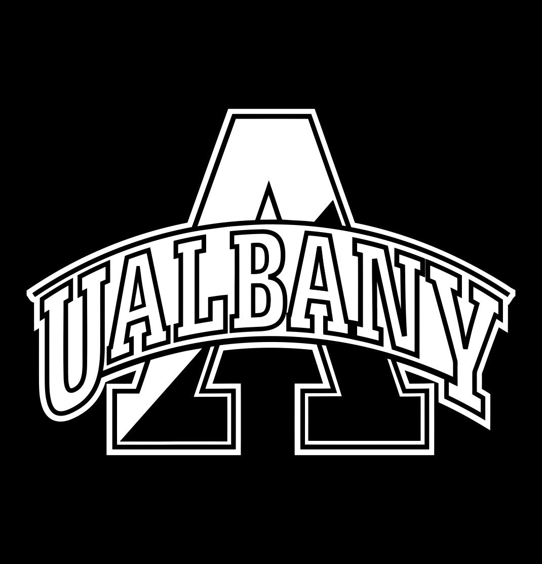 Albany Great Danes decal, car decal sticker, college football