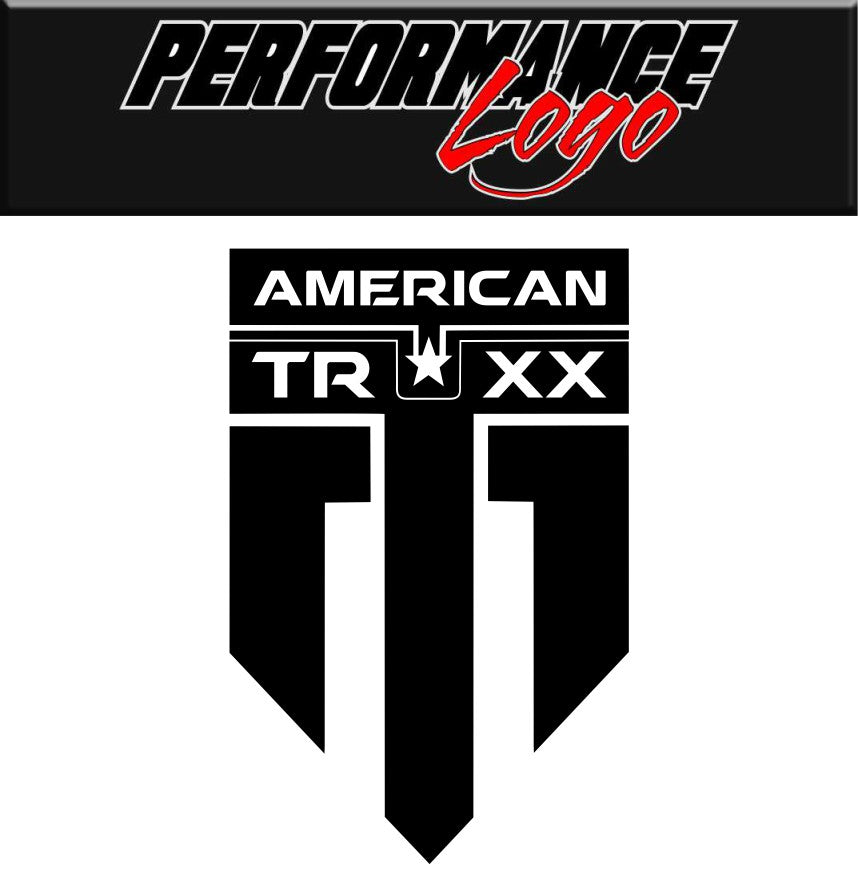 American Truxx decal, sticker, performance car decal sticker
