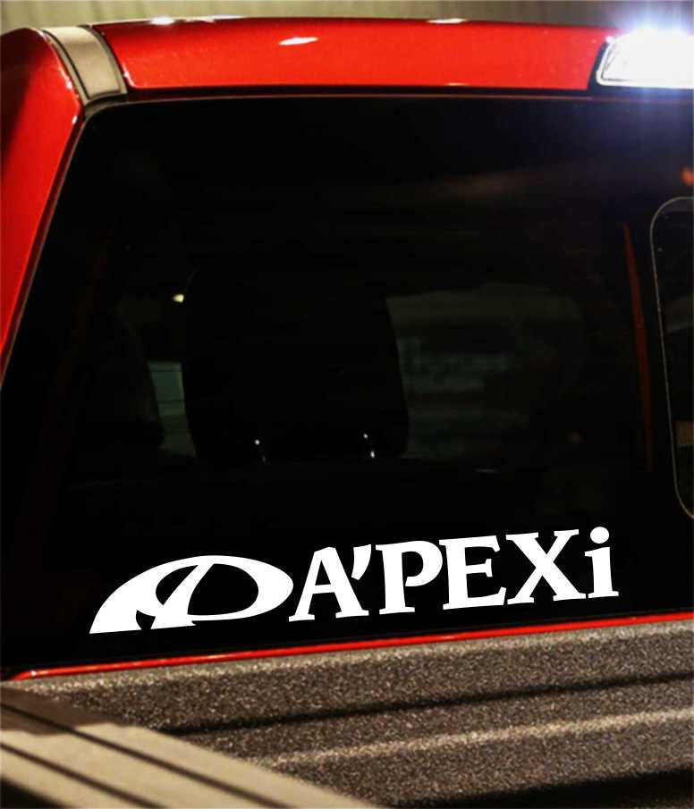 apexi 2 performance logo decal - North 49 Decals