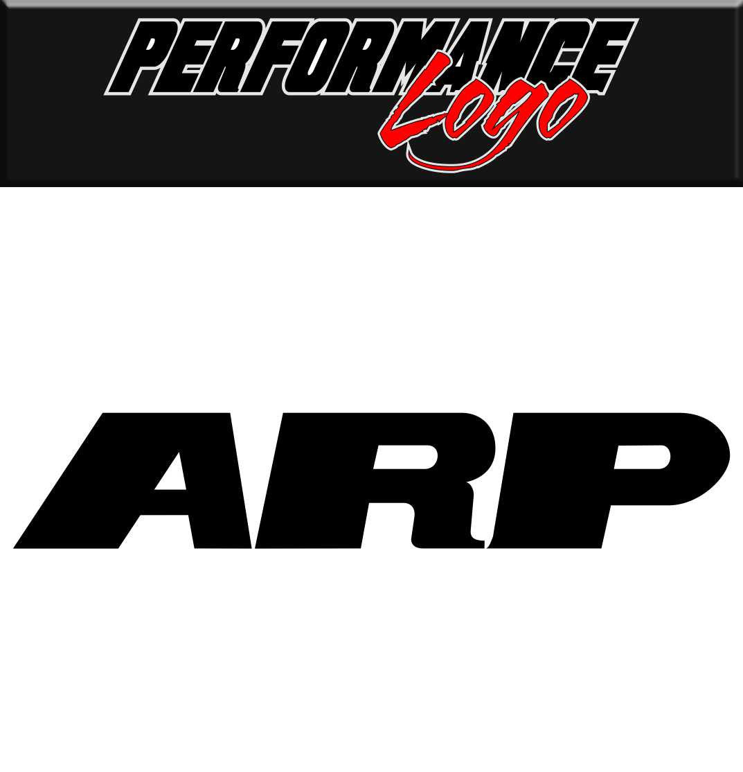 ARP decal performance decal sticker