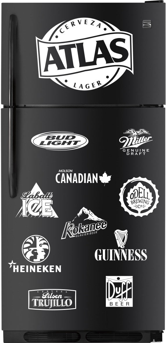 Atlas decal, beer decal, car decal sticker