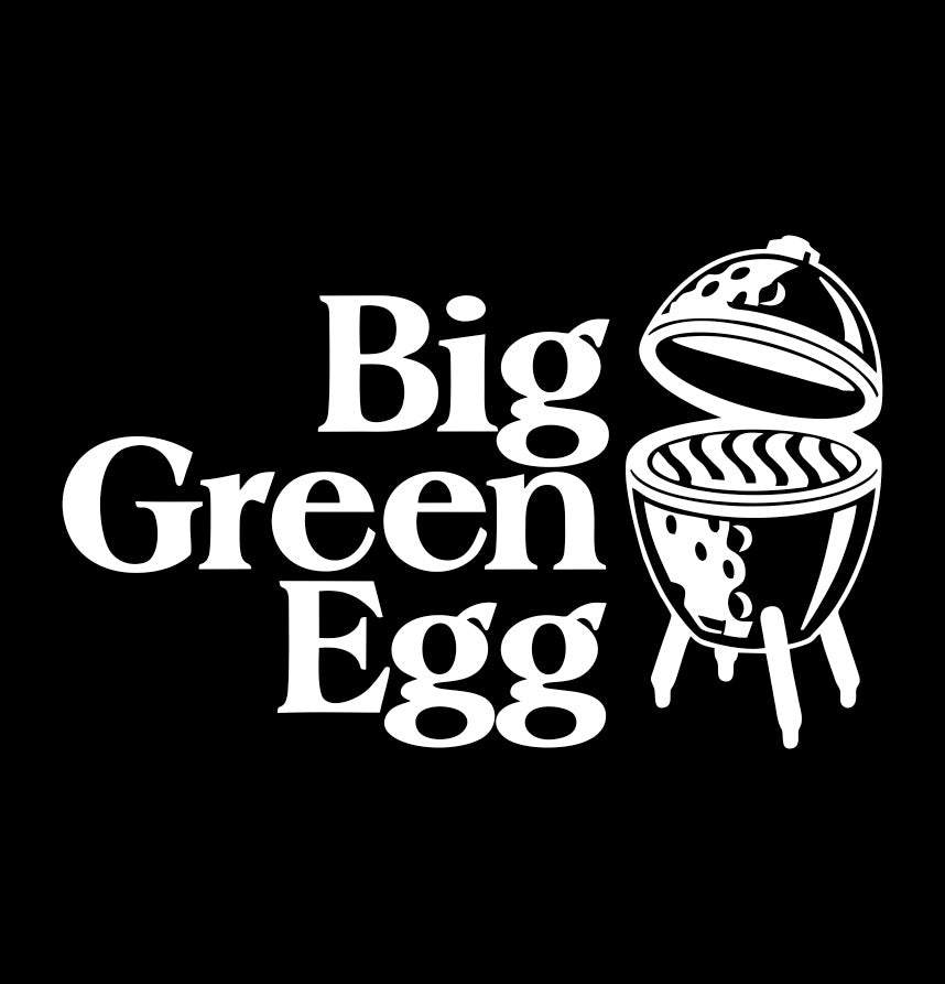 Big Green Egg decal, barbecue decal smoker decals, car decal