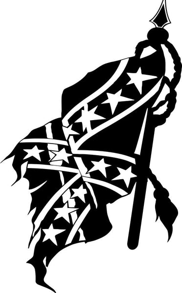 Redneck flag 1 redneck decal - North 49 Decals