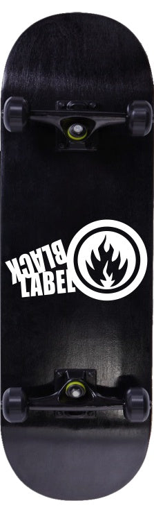 Black Label Skateboards decal, skateboarding decal, car decal sticker