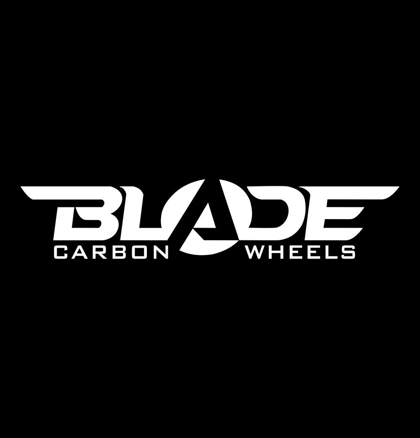 Blade Wheels decal, performance car decal sticker