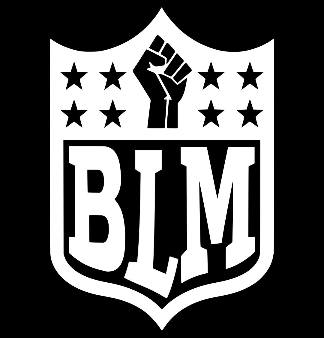 Black Lives Matter decal, BLM decal, car decal sticker