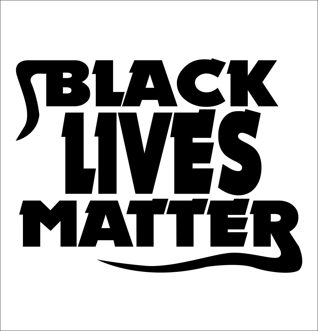 Black Lives Matter decal, BLM decal, car decal sticker