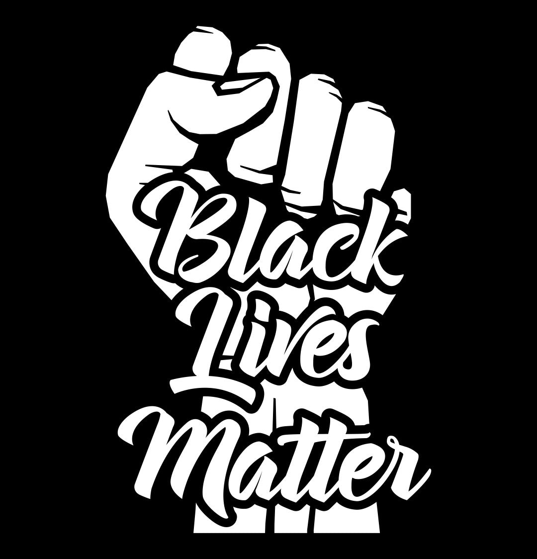 Black Lives Matter decal, BLM decal, car decal sticker