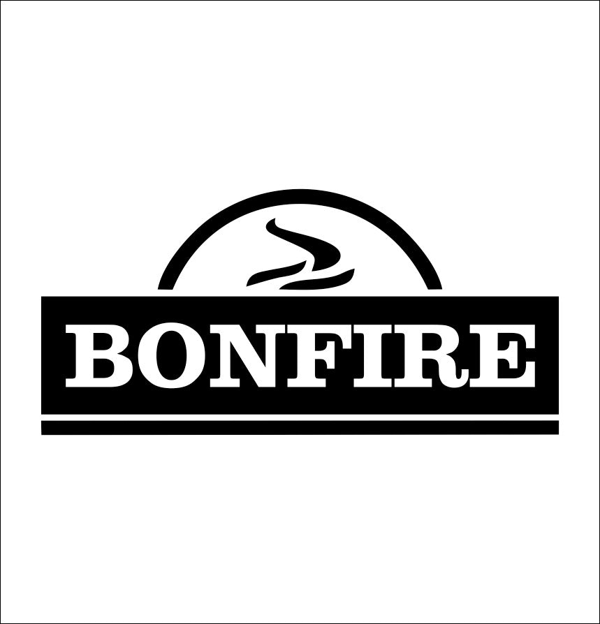 Bonfire Outdoor decal, barbecue decal smoker decals, car decal