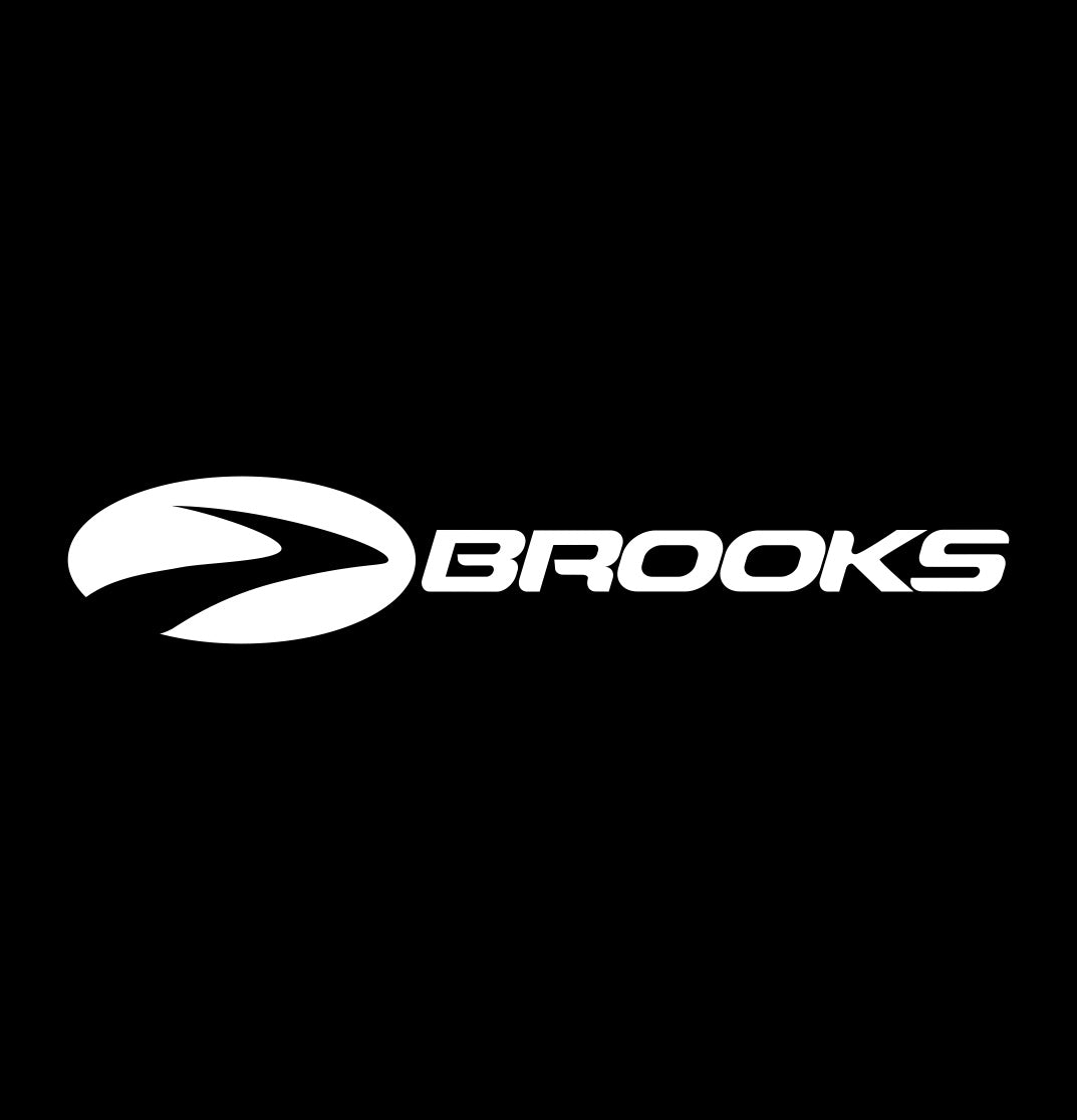 brooks decal, car decal sticker