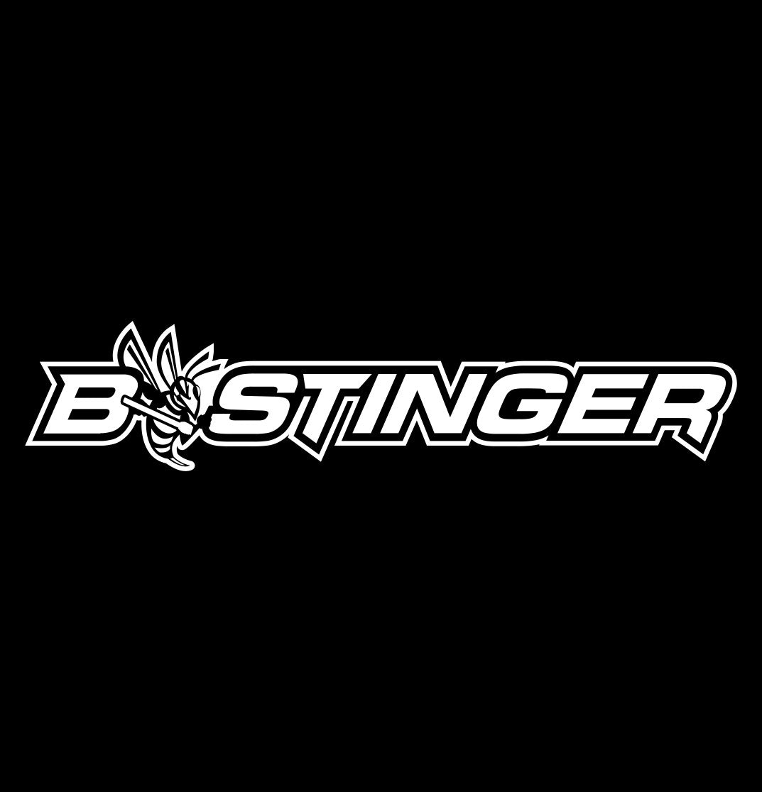 Bee Stinger decal, fishing hunting car decal sticker