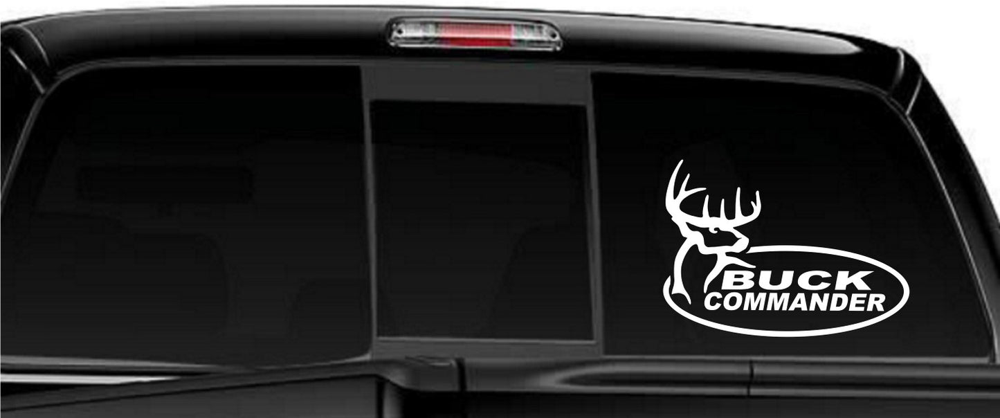 Buck Commander decal, sticker, car decal