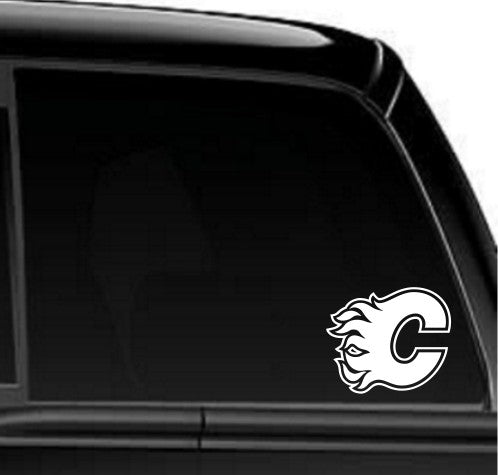 Calgary Flames decal, sticker, nhl decal
