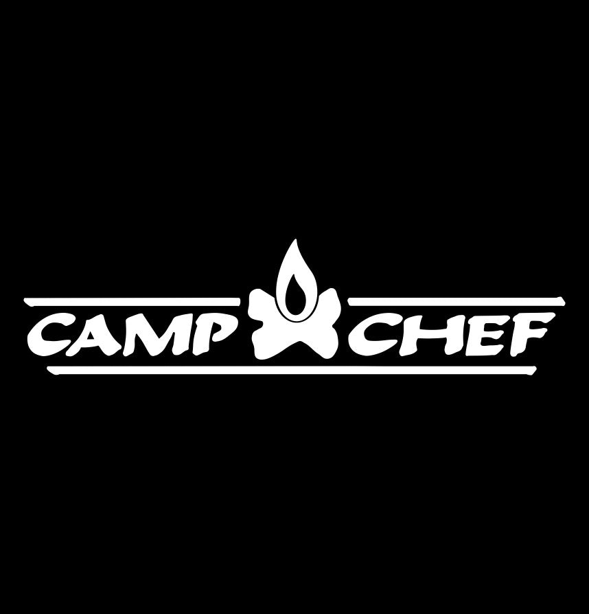 Camp Chef decal, barbecue decal smoker decals, car decal