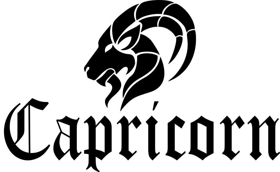 capricorn 1 zodiac decal - North 49 Decals