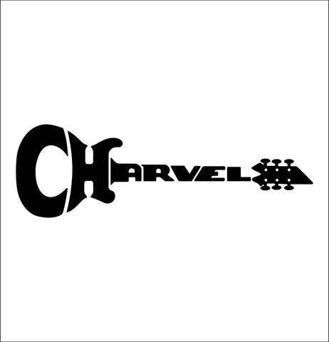 Charvel decal, music instrument decal, car decal sticker