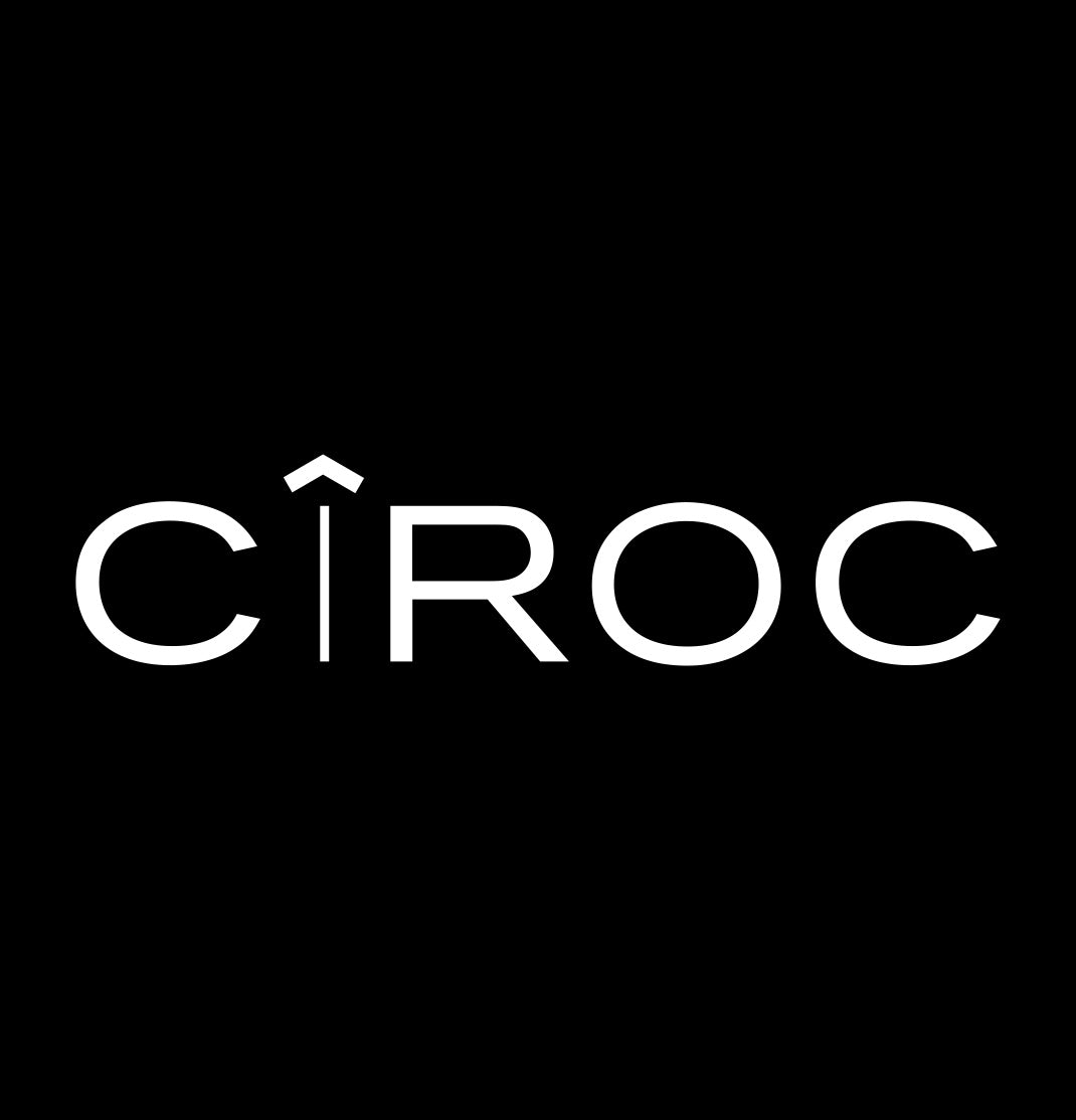 Ciroc decal, vodka decal, car decal, sticker
