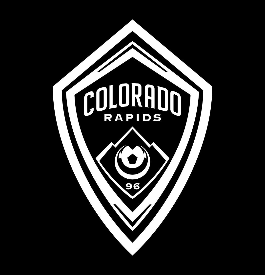 Colorado Rapids decal, car decal, sticker