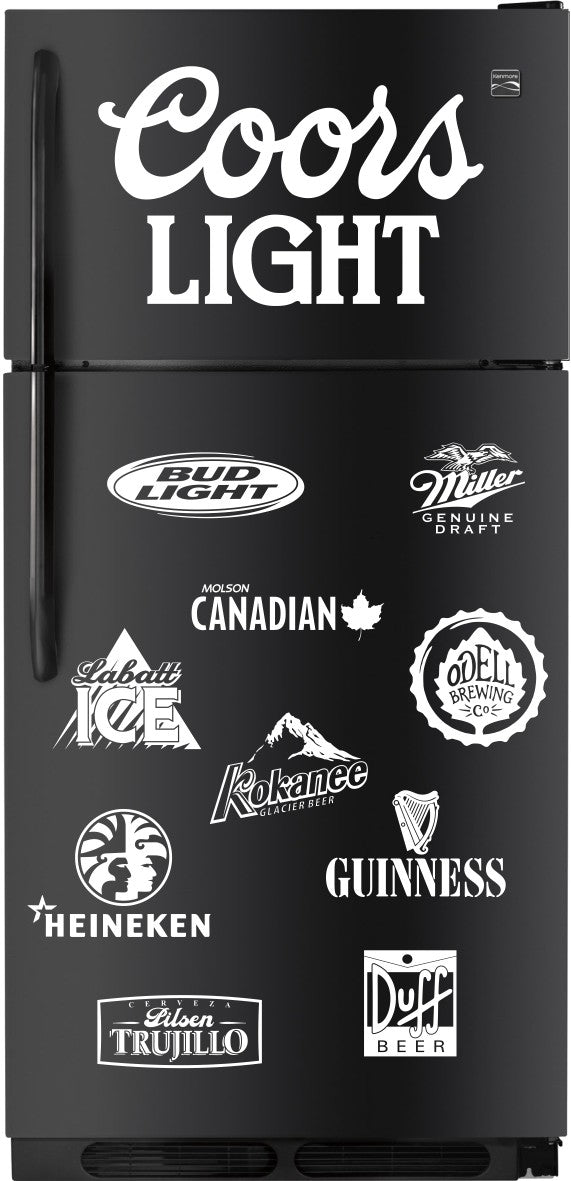 Coors Light decal, beer decal, car decal sticker