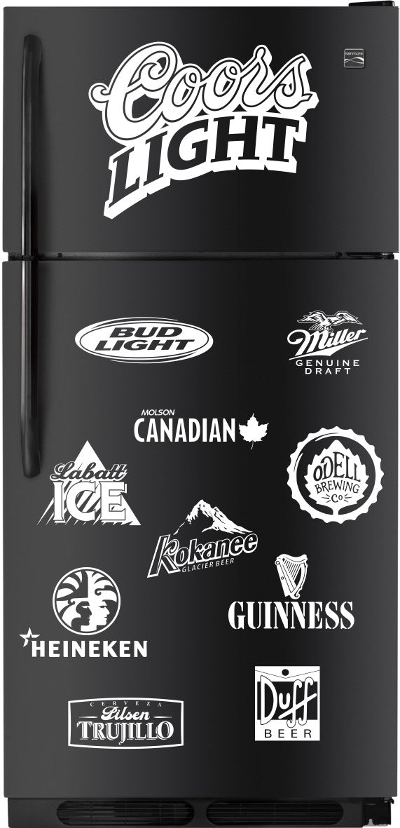 Coors Light decal, beer decal, car decal sticker