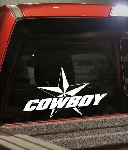 cowboy star country & western decal - North 49 Decals