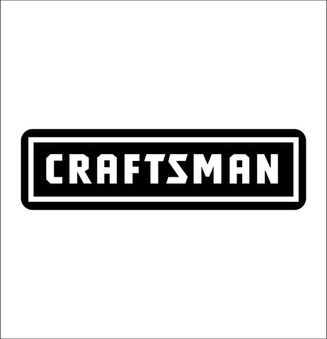 craftsman decal, car decal sticker