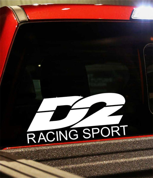 d2 racing performance logo decal - North 49 Decals